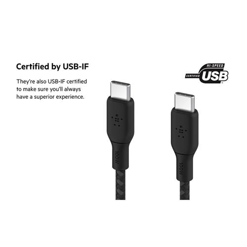 Belkin USBC TO USBC 100W 3M B — vista 5