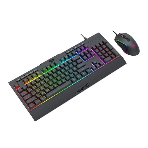 Redragon Wired Keyboard and Mouse Combo - Black — vista 5