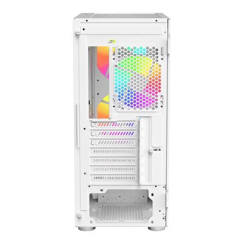 Montech X2 Plus Tempered Glass ATX Mid-Tower Computer Case - White — vista 5