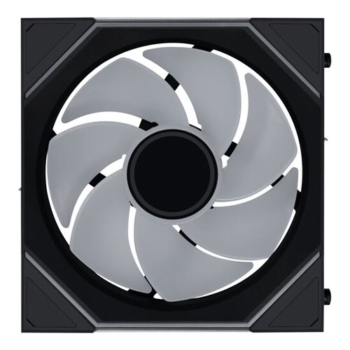 Lian Li UNI FAN SL-INF FLEX Reverse Blade 120mm Fluid Dynamic Case Fan - Black (3 Pack) — vista 5