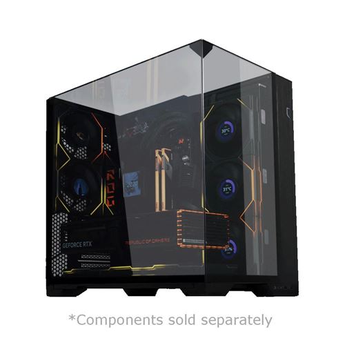 Lian Li O11 Vision Compact Tempered Glass ATX Mid-Tower Computer Case - Black — vista 5