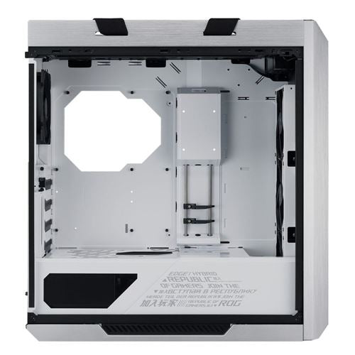 ASUS ROG Strix Helios GX601 RGB Tempered Glass ATX Mid-Tower Computer Case - White Edition — vista 5
