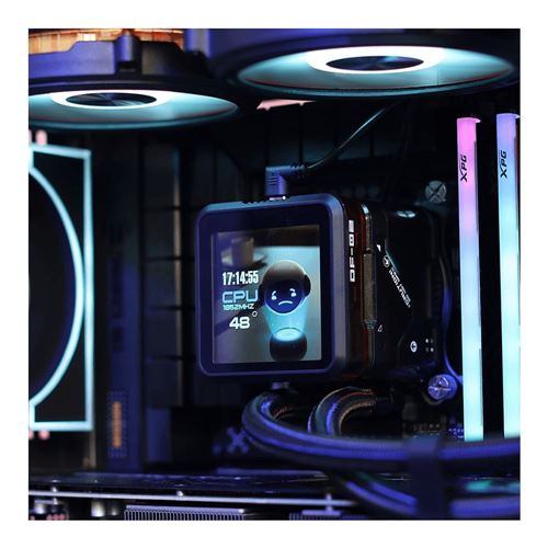 darkFlash EXPLORE DE360 360mm All in One Liquid CPU Cooling Kit - Black — vista 5