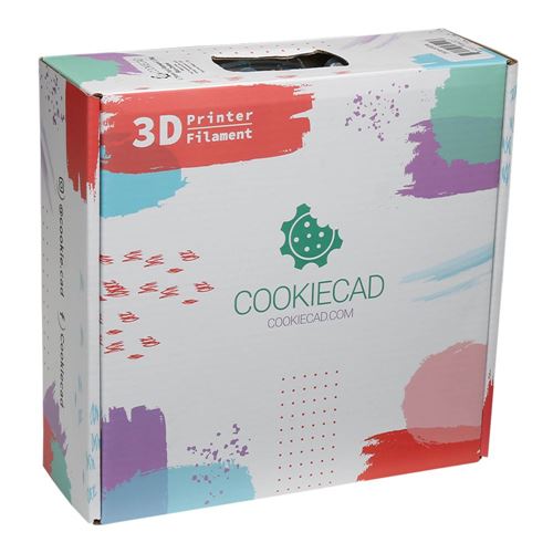Cookiecad 1.75mm PLA Silk 3D Printer Filament Dual Color Color 1.0 kg (2.2 lbs.) Spool - B — vista 5
