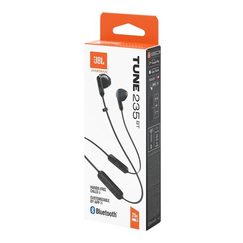 JBL Tune 235BT Wireless Bluetooth Earbuds - Black — vista 5