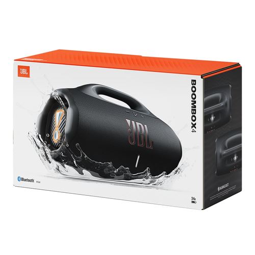 JBL Boombox 4 Portable Bluetooth Speaker - Black — vista 5