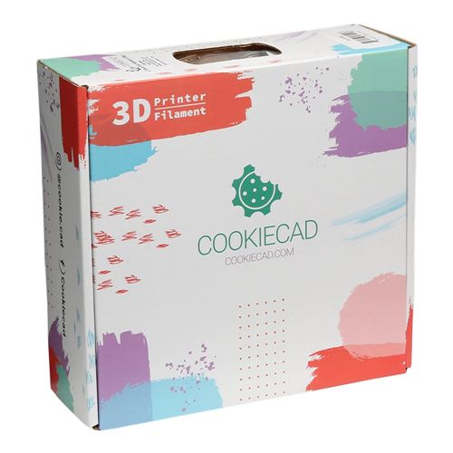 Cookiecad 1.75mm Sunrise (Rainbow Transition) PLA 3D Printer Filament - 1kg Spool (2.2 lbs — vista 5