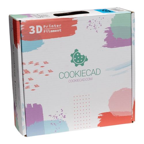 Cookiecad 1.75mm ABS Iridescent Holographic 3D Printer Filament Single Color 1.00 kg (2.2  — vista 5
