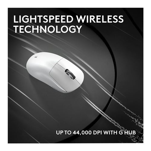 Logitech G PRO X SUPERLIGHT 2c LIGHTSPEED Wireless Gaming Mouse - White — vista 5