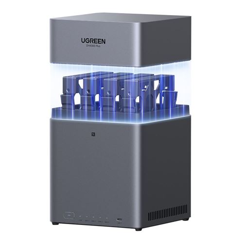UGreen NASync DH4300 Plus Storage Hub 4-Bay Diskless NAS with HDMI Cable — vista 5