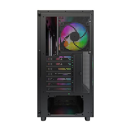 Montech XR Wood ATX Mid-Tower Computer Case - Black — vista 6