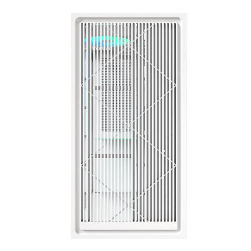 Montech TG3 Tempered Glass ATX Mid-Tower Computer Case - White — vista 6