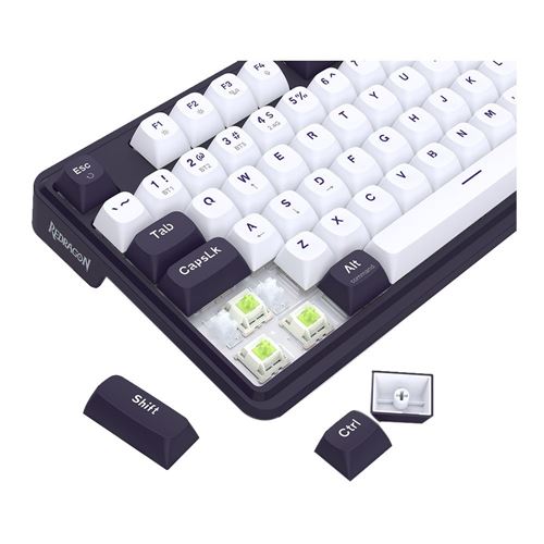 Redragon ANTONIUM MCK745 PRO Wireless Mechanical Gaming Keyboard - Purple — vista 6
