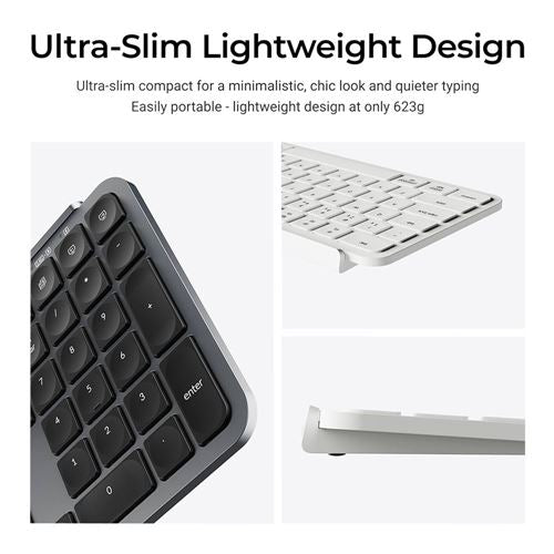 Keychron B6 Pro Wireless Scissor Keyboard - Ivory White — vista 6