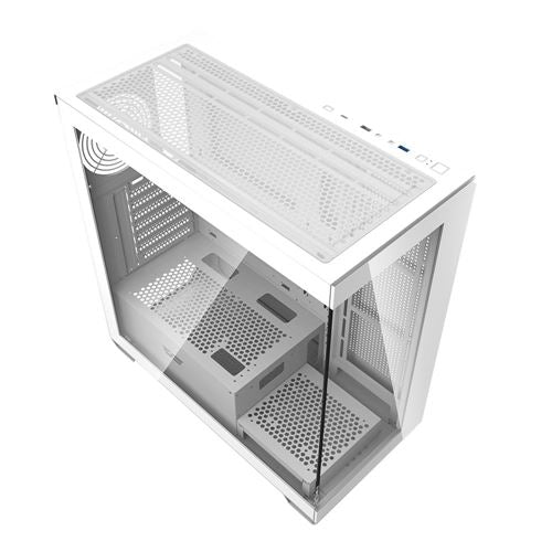 darkFlash DS900 Air Tempered Glass ATX Mid-Tower Computer Case - White — vista 6
