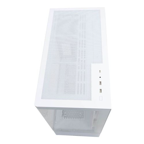 Lian Li CG237 Tempered Glass ATX Mid-Tower Computer Case - White — vista 6
