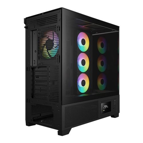 Gamdias Atlas P2 Tempered Glass ATX Mid-Tower Computer Case - Black — vista 6