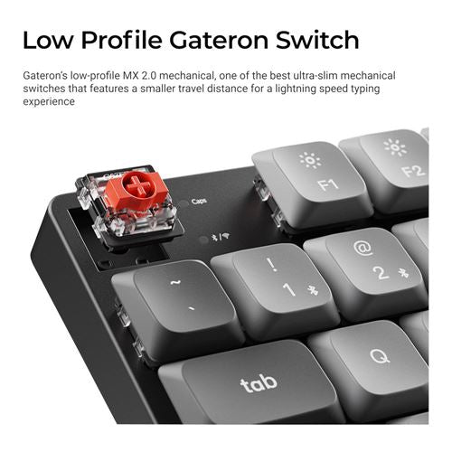 Keychron K5 Max Swappable Gateron RGB Backlight Brown Switch Keyboard — vista 6