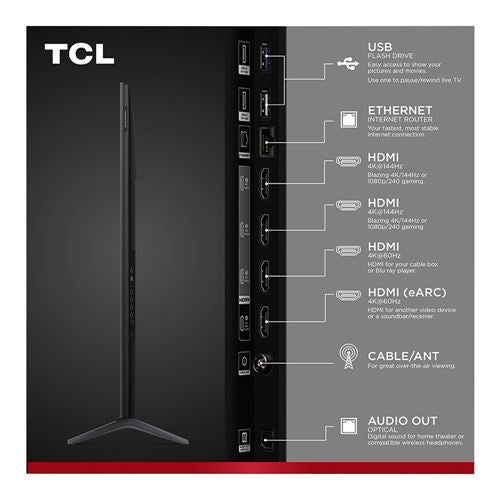 TCL 55QM6K 54.6" Class (55" Diag.) 4K Ultra HD Smart QLED TV — vista 6