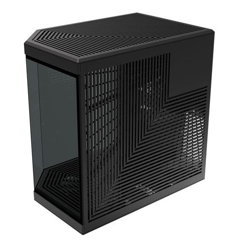 HYTE Y70 Dual Chamber Tempered Glass ATX Mid-Tower Computer Case - Black — vista 6