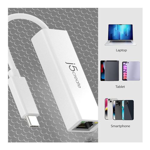 j5create USB-C to Gigabit Ethernet Adapter — vista 6