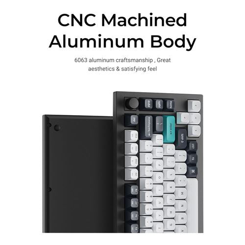 Keychron Q1 Max Hot Swappable RGB Backlight Wireless Keyboard - Black
 Gateron Jupiter Bro — vista 6
