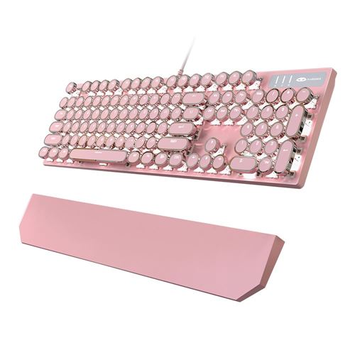 MageGee MK-STORM RGB Mechanical Gaming Keyboard - Pink — vista 6