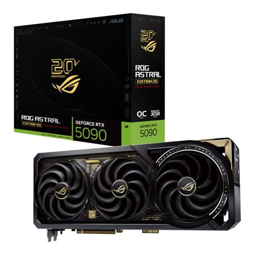 ASUS NVIDIA GeForce RTX 5090 ROG Astral Edition 20 OC Quad-Fan Graphics Card
 32GB GDDR7 M — vista 6