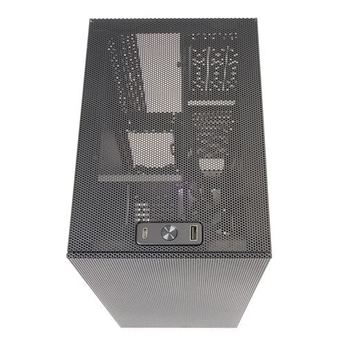 SSUPD Meshroom S V2 PCIe 5.0 Mini-ITX Mini Tower Computer Case - Black — vista 6