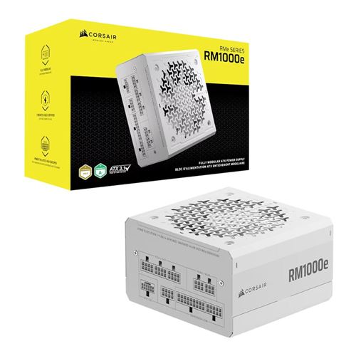 Corsair RM1000e 1000 Watt 80 Plus Gold ATX Fully Modular Power Supply - ATX 3.1 Compatible — vista 6