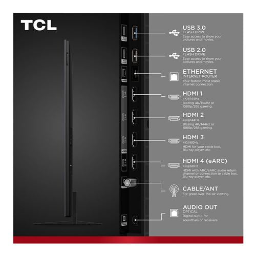 TCL 75QM7L 74.5" Class (75" Diag.) 4K Ultra HD Smart QLED TV — vista 6