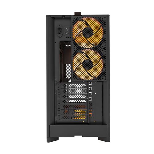 Montech HS02 PRO Tempered Glass ATX Mid-Tower Computer Case - Black — vista 6