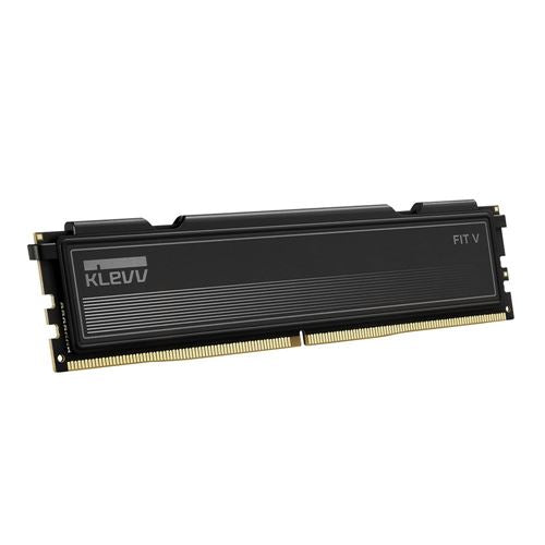 KLEVV FIT V 32GB (2 x 16GB) DDR5-6400 PC5-51200 CL30 Dual Channel Desktop Memory Kit 5AGU880-64B300L - Jet Black — detalle de (6)