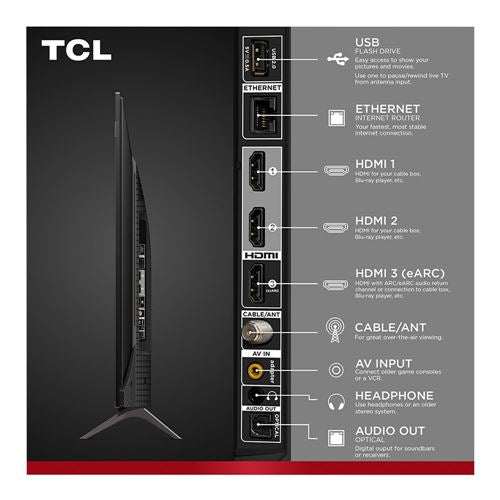 TCL 43Q651G 42.5" Class (43" Diag.) 4K Ultra HD Smart QLED TV — vista 6