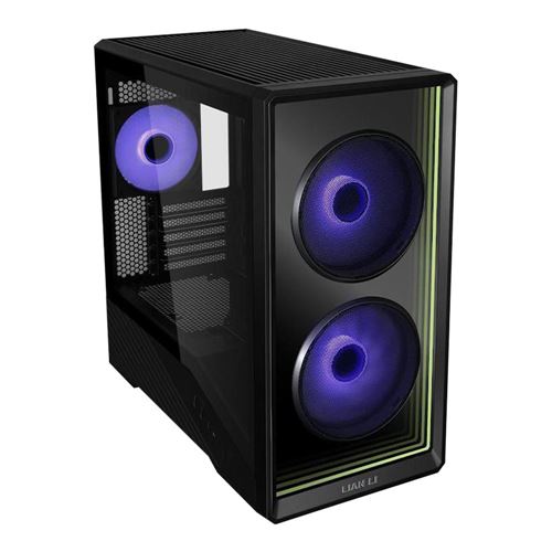Lian Li Vector V150 RGB Tempered Glass microATX Mid-Tower Computer Case - Black — vista 6