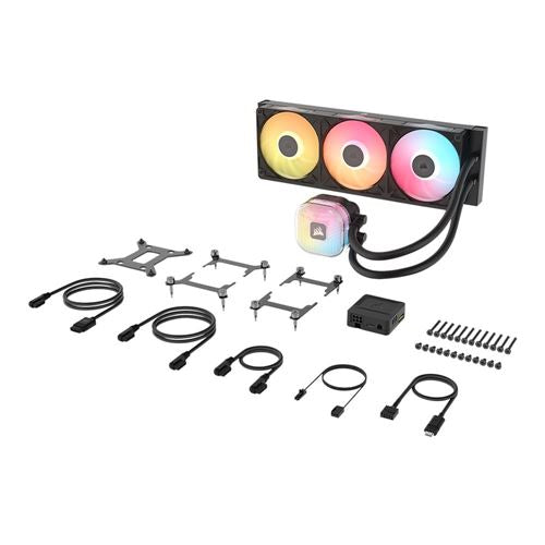 Corsair iCUE LINK TITAN II RGB 360mm All in One Liquid CPU Cooling Kit - Black — vista 6