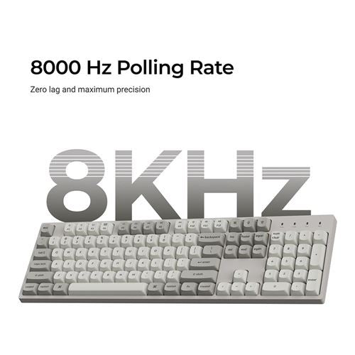 Keychron C2 Pro 8K RGB Mechanical Gaming Keyboard - Retro — vista 6