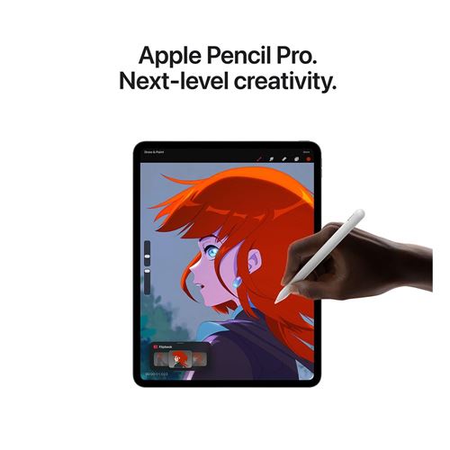 Tablet Apple iPad Pro 13" - M5 - Wi-Fi + Cellular - 256GB - (2025) - Space Black - ME7W4LL/A — vista 6