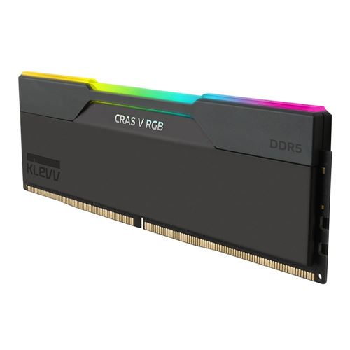 KLEVV CRAS V RGB 32GB (2 x 16GB) DDR5-6000 PC5-48000 CL28 Dual Channel Desktop Memory Kit  — vista 6