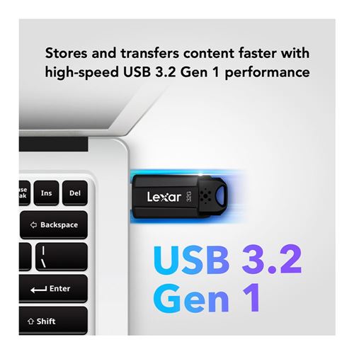 Lexar 32GB JumpDrive S80 USB 3.2 Gen 1 USB-A Flash Drive — vista 6