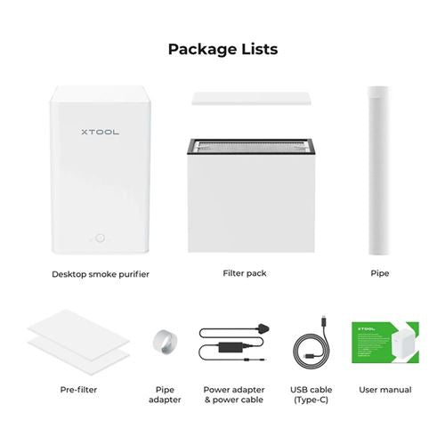xTool Desktop Air Purifier for xTool F1 — vista 7