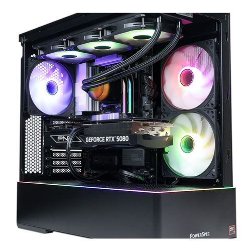 PowerSpec G915 Gaming PC
 AMD Ryzen 9 9900X3D 4.4GHz Processor;  NVIDIA GeForce RTX 5080 1 — vista 7