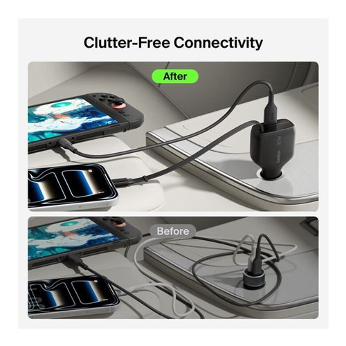 Belkin 30W CAR RETRACTABLE C/A — vista 7