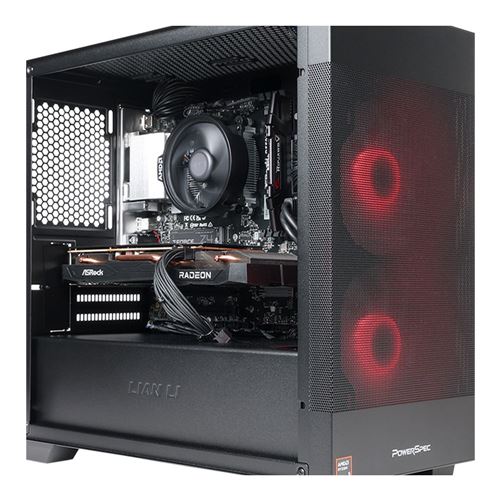 PowerSpec G542 Gaming PC
 AMD Ryzen 5 5600X3D 3.3GHz Processor;  AMD Radeon RX 7600 8GB GD — vista 7