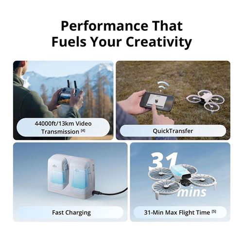DJI Flip Drone - RC 2 with Fly More Combo — vista 7