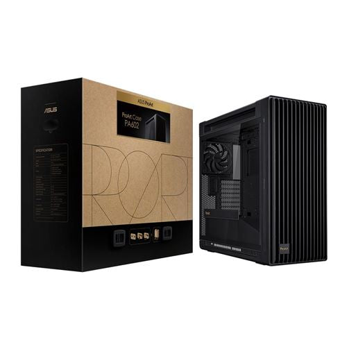 ASUS ProArt PA602 Tempered Glass eATX Mid-Tower Computer Case - Black — vista 7