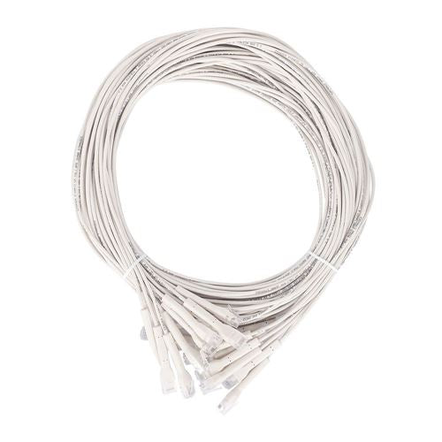 Intellinet Cat6 Stranded U/UTP FlexiBoot Slim Network Ethernet Cable 10Ft. 10-Pack-White — vista 7
