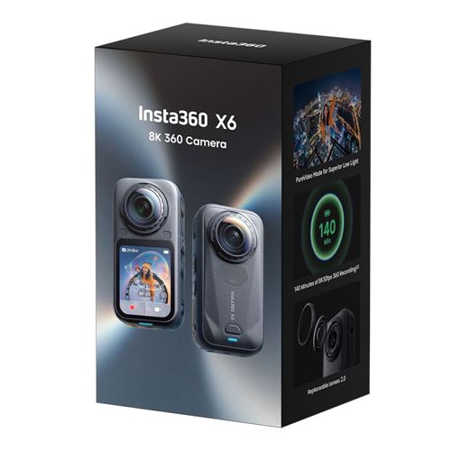 Insta360 X6 ESSNTL BDL BLK — vista 8