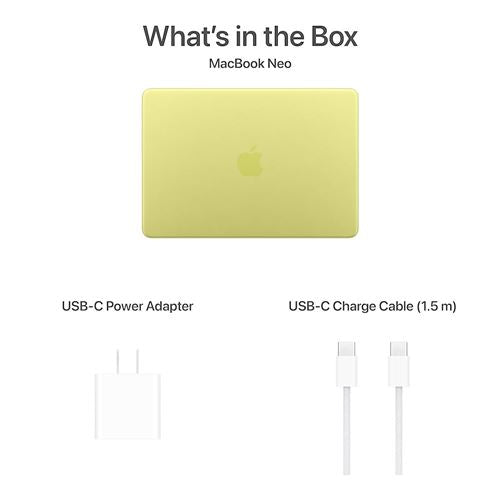 Laptop Apple MacBook Neo 13 MHFD4LL/A Pantalla 13" - A18 Pro - 8GB Memoria - 256GB SSD - 5-Core GPU  — vista 8