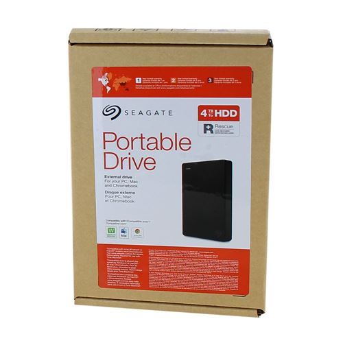 Seagate Portable 4TB External Hard Drive Portable HDD (STGX4000400) - Black — vista 8